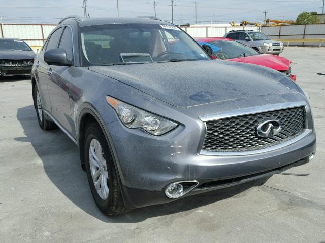 JN8CS1MU8HM141417 - 2017 INFINITI QX70 CHARCOAL photo 1