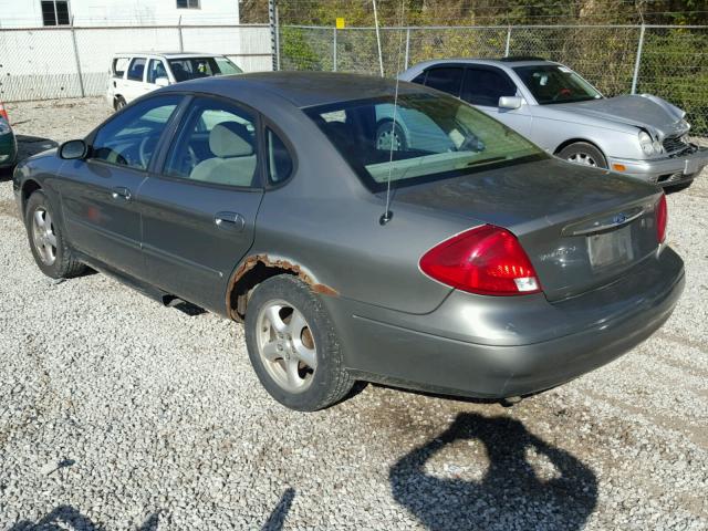 1FAFP53263A158654 - 2003 FORD TAURUS SE GRAY photo 3