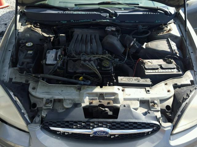 1FAFP53263A158654 - 2003 FORD TAURUS SE GRAY photo 7