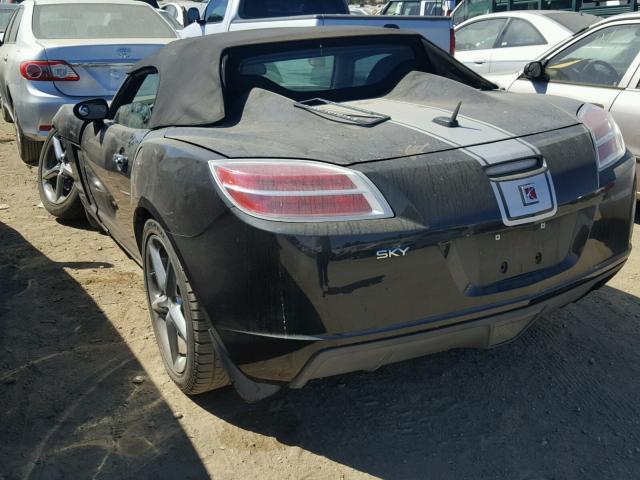 1G8MC35B88Y131494 - 2008 SATURN SKY BLACK photo 3