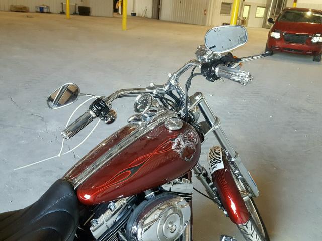 1HD1JK51X9Y024494 - 2009 HARLEY-DAVIDSON FXCWC RED photo 5