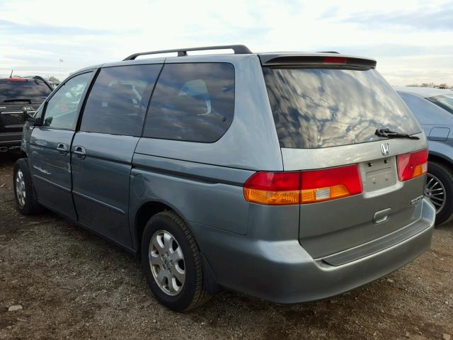 5FNRL18992B039973 - 2002 HONDA ODYSSEY EX GRAY photo 3