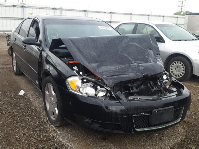 2G1WD58C369120487 - 2006 CHEVROLET IMPALA SUP BLACK photo 1