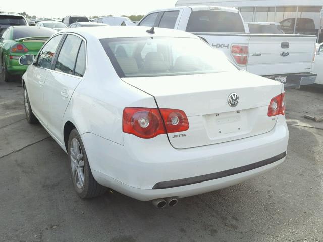 3VWSG71K17M092737 - 2007 VOLKSWAGEN JETTA 2.5 WHITE photo 3