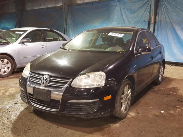 3VWCT71KX6M850945 - 2006 VOLKSWAGEN JETTA TDI BLACK photo 2