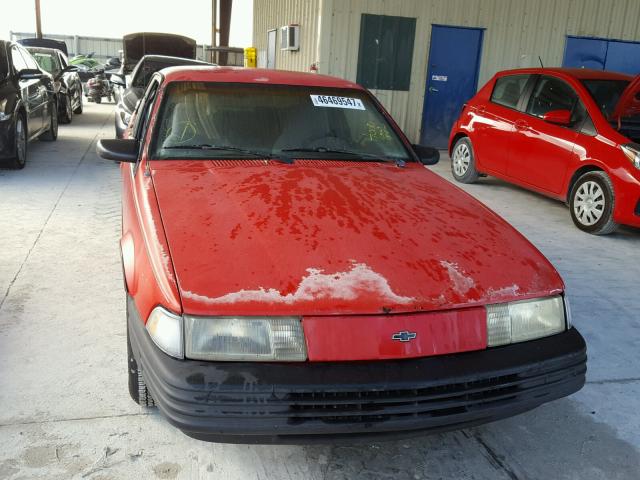 1G1JC144XR7260398 - 1994 CHEVROLET CAVALIER V RED photo 10