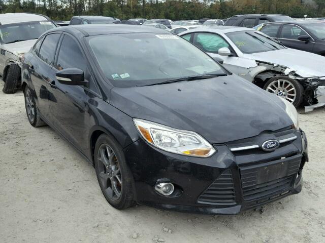 1FADP3F20EL253726 - 2014 FORD FOCUS SE BLACK photo 1