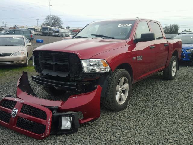 1C6RR7KT7DS576540 - 2013 RAM 1500 ST BURGUNDY photo 2