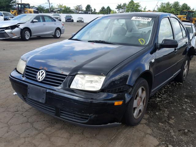 3VWSD29M8YM198315 - 2000 VOLKSWAGEN JETTA GLS BLACK photo 2