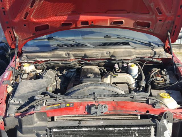 3D7KU28C84G239052 - 2004 DODGE RAM 2500 S RED photo 7