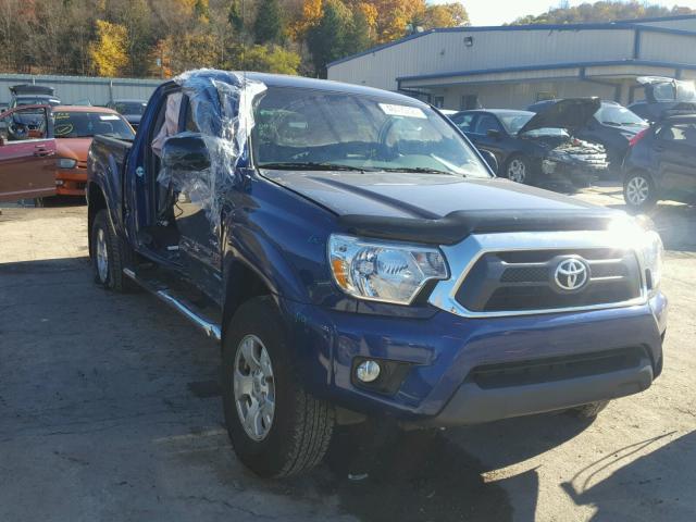 5TFLU4EN4FX143658 - 2015 TOYOTA TACOMA DOU BLUE photo 1