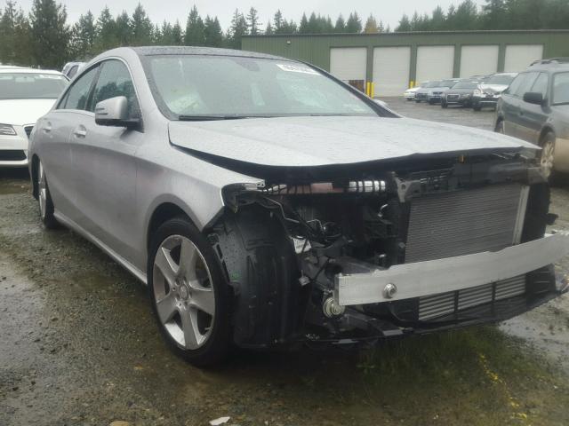 WDDSJ4EB0HN464014 - 2017 MERCEDES-BENZ CLA 250 SILVER photo 1