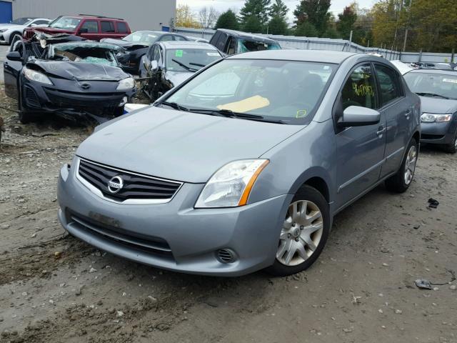 3N1AB6AP7AL671167 - 2010 NISSAN SENTRA 2.0 GRAY photo 2