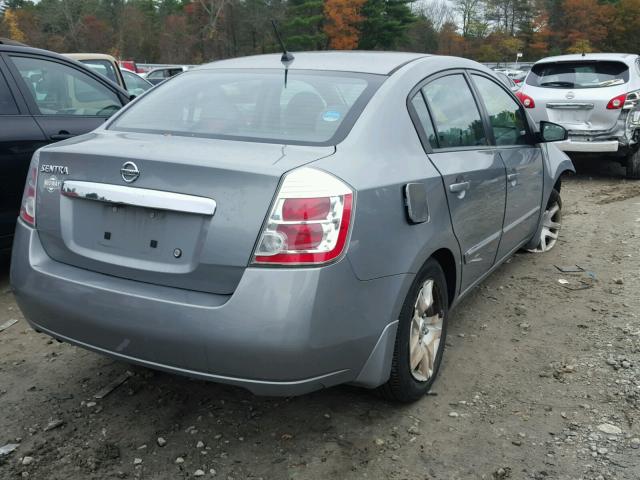 3N1AB6AP7AL671167 - 2010 NISSAN SENTRA 2.0 GRAY photo 4