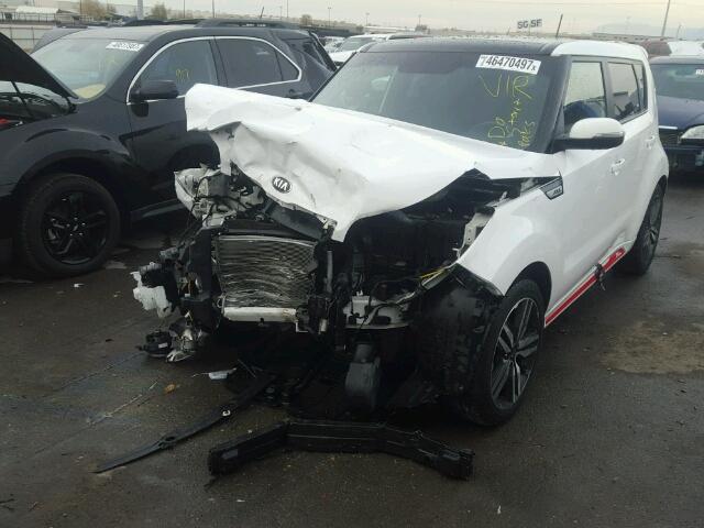 KNDJP3A55E7088649 - 2014 KIA SOUL + WHITE photo 2