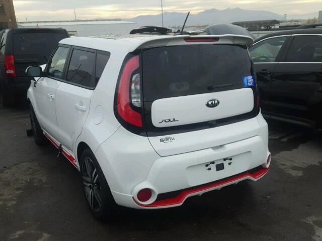 KNDJP3A55E7088649 - 2014 KIA SOUL + WHITE photo 3