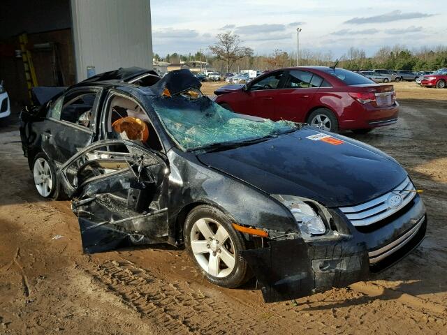 3FAHP07128R251522 - 2008 FORD FUSION SE BLACK photo 1