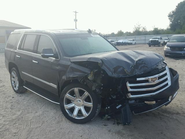 1GYS4CKJ7HR285575 - 2017 CADILLAC ESCALADE P CHARCOAL photo 1