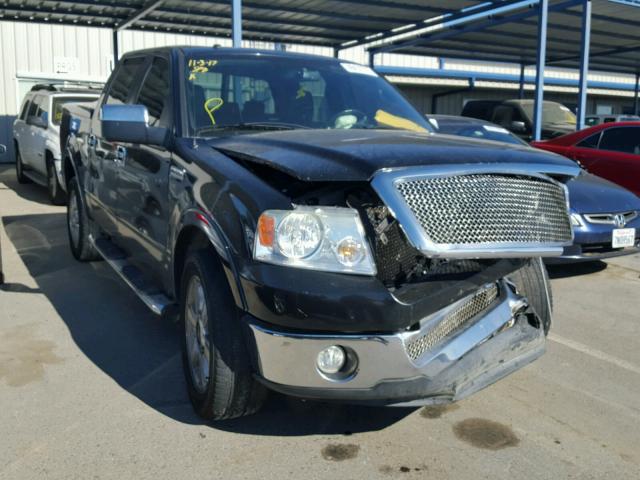 1FTPW12506KD96441 - 2006 FORD F150 SUPER BLACK photo 1