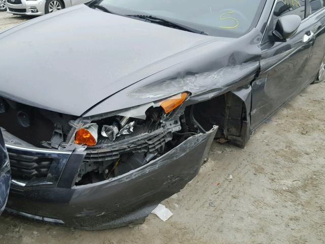 1HGCP26408A129507 - 2008 HONDA ACCORD LXP GRAY photo 9