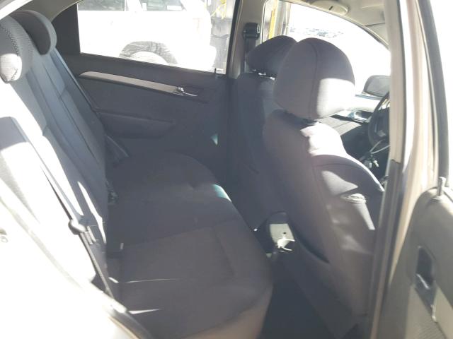 KL1TD56647B047614 - 2007 CHEVROLET AVEO BASE Ақ фото 6