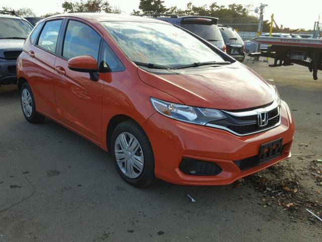 3HGGK5H48JM703214 - 2018 HONDA FIT LX ORANGE photo 1