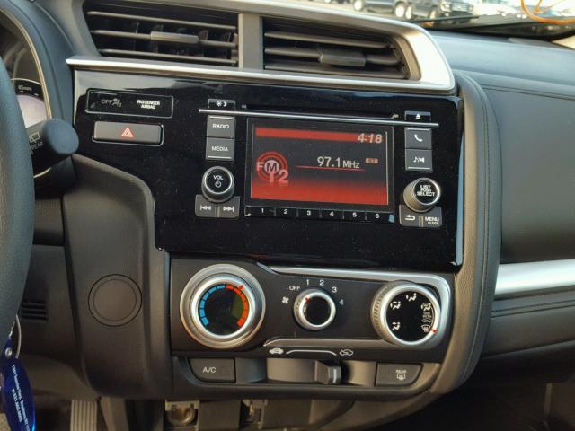 3HGGK5H48JM703214 - 2018 HONDA FIT LX ORANGE photo 9