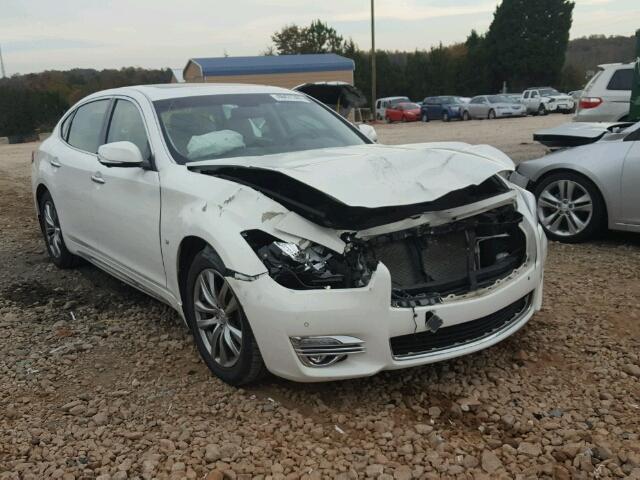 JN1BY1PP4FM600518 - 2015 INFINITI Q70L 3.7 WHITE photo 1