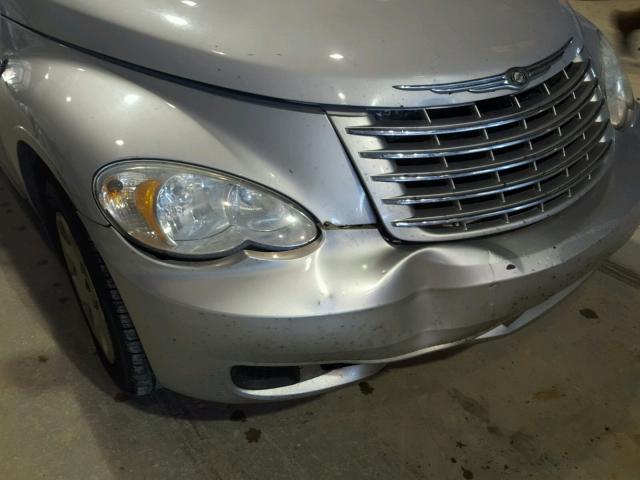 3A4FY58B27T513523 - 2007 CHRYSLER PT CRUISER SILVER photo 9