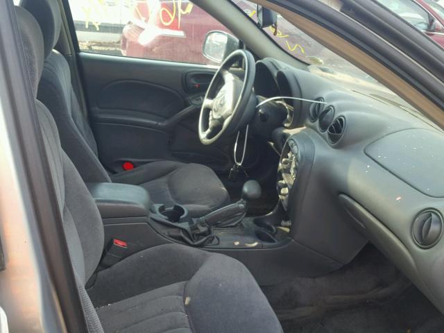 1G2NF52T4YC511816 - 2000 PONTIAC GRAND AM S GRAY photo 5