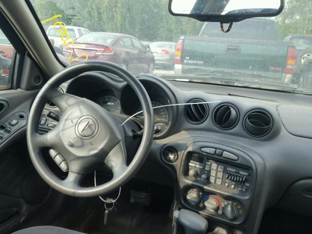 1G2NF52T4YC511816 - 2000 PONTIAC GRAND AM S GRAY photo 9