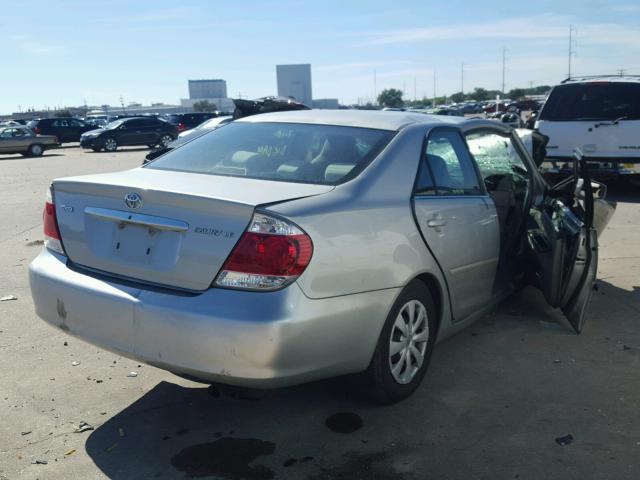 4T1BE32K45U009516 - 2005 TOYOTA CAMRY LE SILVER photo 4