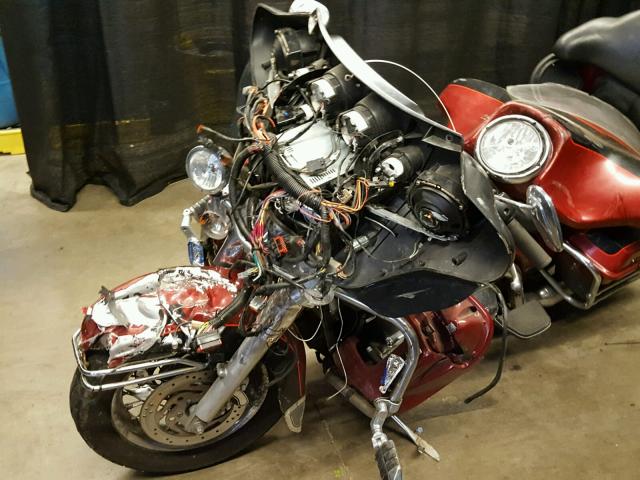 1HD1FCW176Y644429 - 2006 HARLEY-DAVIDSON FLHTCUI MAROON photo 9