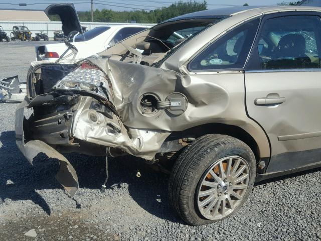 1MEFM43145G602326 - 2005 MERCURY MONTEGO PR 金色 照片 9