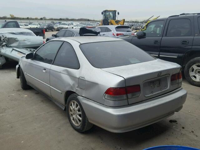 1HGEJ824XYL120644 - 2000 HONDA CIVIC EX 银色 照片 3