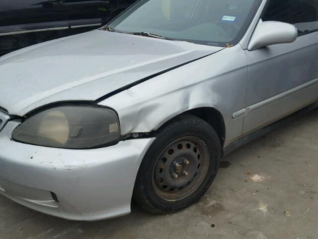 1HGEJ824XYL120644 - 2000 HONDA CIVIC EX 银色 照片 9