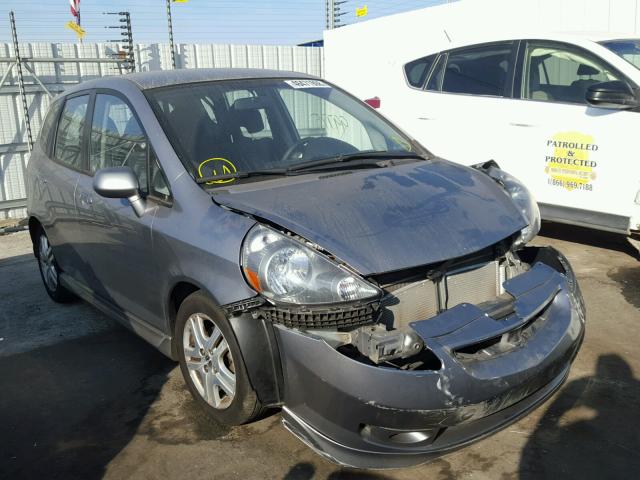 JHMGD38617S055308 - 2007 HONDA FIT S 灰色 照片 1