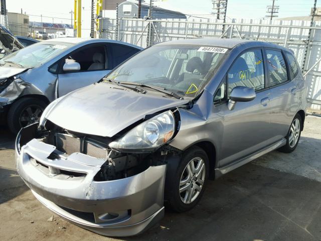 JHMGD38617S055308 - 2007 HONDA FIT S 灰色 照片 2