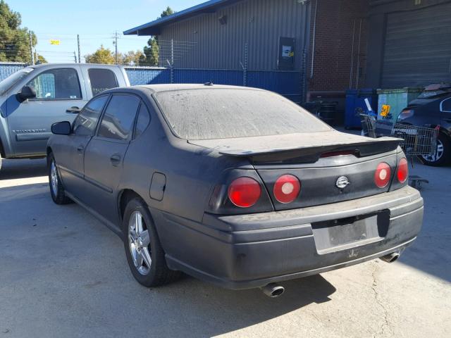 2G1WP521359229626 - 2005 CHEVROLET IMPALA SS BLACK photo 3