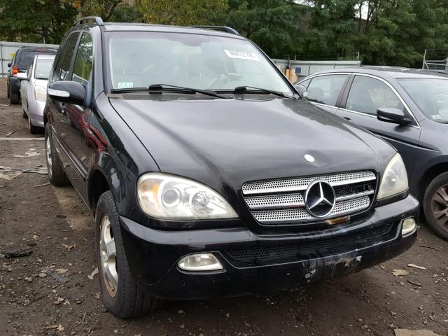 4JGAB57E83A410374 - 2003 MERCEDES-BENZ ML 350 BLACK photo 1