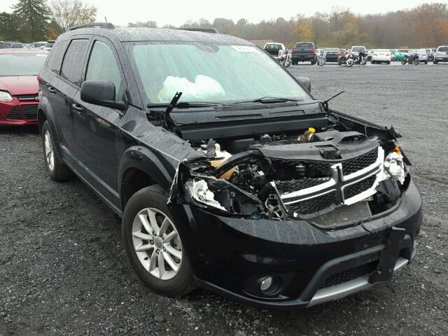 3C4PDDBG8FT651229 - 2015 DODGE JOURNEY SX BLACK photo 1