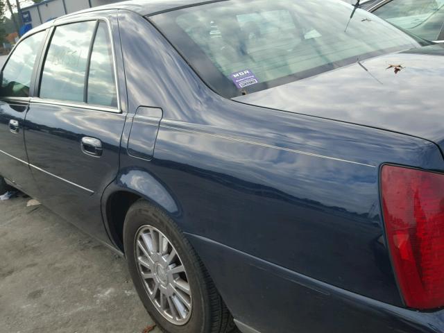 1G6KE57Y64U181352 - 2004 CADILLAC DEVILLE DH BLUE photo 10