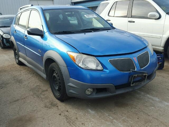 5Y2SL65817Z417800 - 2007 PONTIAC VIBE BLUE photo 1