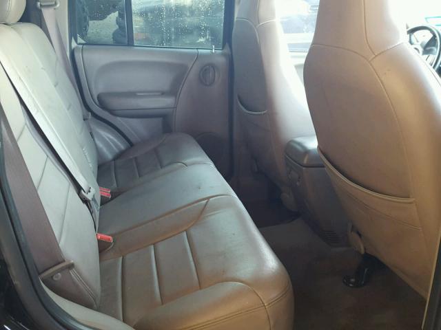 1J4GK48K73W727671 - 2003 JEEP LIBERTY SP BLACK photo 6