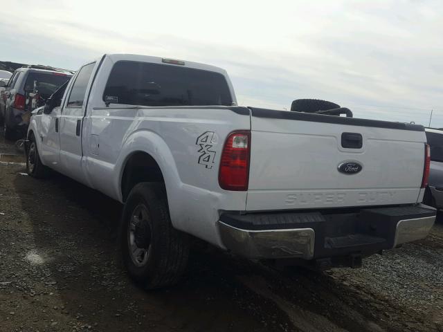 1FT8W3BT5EEB02124 - 2014 FORD F350 SUPER WHITE photo 3