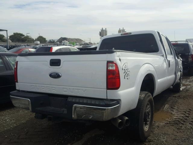 1FT8W3BT5EEB02124 - 2014 FORD F350 SUPER WHITE photo 4