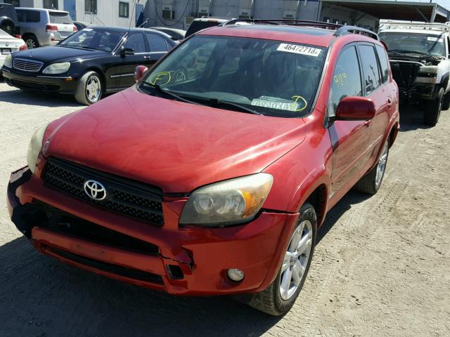 JTMZD32V586073458 - 2008 TOYOTA RAV4 SPORT RED photo 2