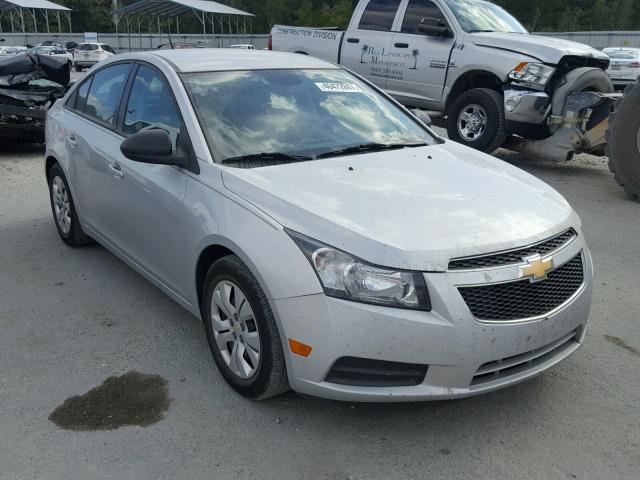 1G1PA5SH7E7229696 - 2014 CHEVROLET CRUZE LS SILVER photo 1