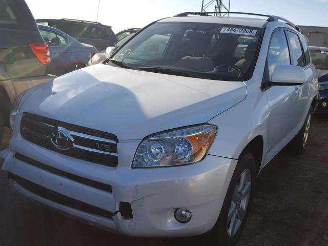 JTMBK31V685052875 - 2008 TOYOTA RAV4 LIMIT WHITE photo 2