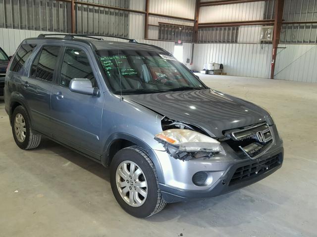 SHSRD78955U324909 - 2005 HONDA CR-V SE GRAY photo 1